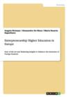Entrepreneurship Higher Education in Europe : State of the Art and Marketing Insights to Enhance the Attraction of Foreign Students - Book
