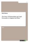 The Issue of Partnerships and Legal Personality in England and Wales - Book