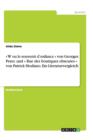 W Ou Le Souvenir d'Enfance Von Georges Perec Und Rue Des Boutiques Obscures Von Patrick Modiano. Ein Literaturvergleich - Book