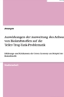 Auswirkungen Der Ausweitung Des Anbaus Von Biokraftstoffen Auf Die Teller-Trog-Tank-Problematik - Book