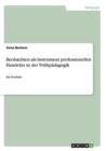 Beobachten als Instrument professionellen Handelns in der Fruhpadagogik : Ein Portfolio - Book