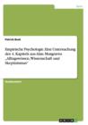 Empirische Psychologie. Eine Untersuchung des 4. Kapitels aus Alan Musgraves "Alltagswissen, Wissenschaft und Skeptizismus - Book