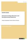 Entrepreneurship Education and Entrepreneurial Behaviour : Among Undergraduate Female Students in Tanzania - Book