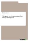 Videografie von Versammlungen. Eine zulassige Massnahme? - Book