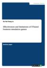 Effectiveness and Limitations of It-Based Business Simulation Games - Book