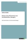 Kleines Asien Woerterbuch des interkulturellen Managers : Little Asia Dictionary of the Intercultural Manager - Book
