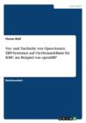 Vor- und Nachteile von Open-Source ERP-Systemen auf On-Demand-Basis fur KMU am Beispiel von openERP - Book