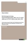 Rechtswegzuweisung, Entscheidungsanalyse, BSG vom 22. April 2009, Az. B 13 SF 1/08 R, NZS 2010, 349 : Rechtswegzuweisung bei Klage einer Rehabilitationseinrichtung gegen einen Rentenversicherungstrage - Book