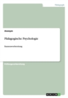 Padagogische Psychologie : Examensvorbereitung - Book