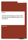 Aktuelle Entwicklungen Auf Dem Gebiet Des Kommunalen Burgerhaushalts in Der Stadt Wesel - Book