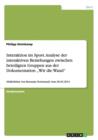 Interaktion im Sport. Analyse der interaktiven Beziehungen zwischen beteiligten Gruppen aus der Dokumentation "Wir die Wand : (Sudtribune von Borussia Dortmund) vom 20.04.2013 - Book