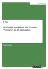 Geschichte und Wandel der Textsorte Postkarte im 20. Jahrhundert - Book