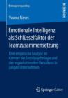 Emotionale Intelligenz ALS Schlusselfaktor Der Teamzusammensetzung : Eine Empirische Analyse Im Kontext Der Sozialpsychologie Und Des Organisationalen Verhaltens in Jungen Unternehmen - Book