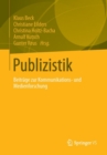Publizistik : Beitrage Zur Kommunikations- Und Medienforschung - Book