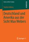 Deutschland und Amerika aus der Sicht Max Webers - Book