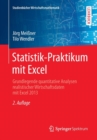 Statistik-Praktikum mit Excel : Grundlegende quantitative Analysen realistischer Wirtschaftsdaten mit Excel 2013 - Book