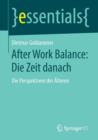 After Work Balance: Die Zeit danach : Die Perspektiven der Alteren - Book