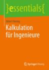 Kalkulation Fur Ingenieure - Book