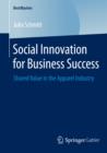 Social Innovation for Business Success : Shared Value in the Apparel Industry - eBook