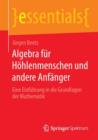 Algebra Fur Hoehlenmenschen Und Andere Anfanger : Eine Einfuhrung in Die Grundlagen Der Mathematik - Book