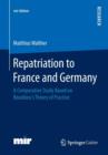 Repatriation to France and Germany : A Comparative Study Based on Bourdieu’s Theory of Practice - Book