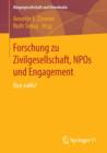 Forschung zu Zivilgesellschaft, NPOs und Engagement : Quo vadis? - Book