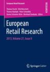 European Retail Research : 2013, Volume 27, Issue II - Book