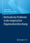 Methodische Probleme in der Empirischen Organisationsforschung - Book