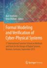Formal Modeling and Verification of Cyber-Physical Systems : 1st International Summer School on Methods and Tools for the Design of Digital Systems, Bremen, Germany, September 2015 - Book