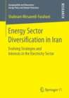 Energy Sector Diversification in Iran : Evolving Strategies and Interests in the Electricity Sector - Book