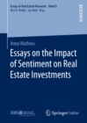 Essays on the Impact of Sentiment on Real Estate Investments - eBook