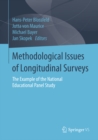 Methodological Issues of Longitudinal Surveys : The Example of the National Educational Panel Study - eBook