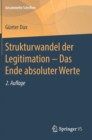 Strukturwandel Der Legitimation - Das Ende Absoluter Werte - Book