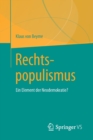 Rechtspopulismus : Ein Element der Neodemokratie? - Book