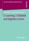 E-Learning, E-Didaktik Und Digitales Lernen - Book