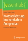 Kostenschatzung Im Chemischen Anlagenbau : Cost Estimation Basics - Book