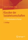 Klassiker Der Sozialwissenschaften : 111 Schlusselwerke Im Portrait - Book