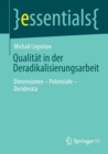Qualitat in der Deradikalisierungsarbeit : Dimensionen – Potenziale – Desiderata - Book