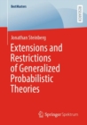Extensions and Restrictions of Generalized Probabilistic Theories - Book
