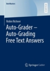 Auto-Grader - Auto-Grading Free Text Answers - Book