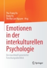 Emotionen in der interkulturellen Psychologie : Ein maschinell generierter Forschungsuberblick - Book