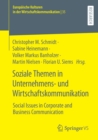Soziale Themen in Unternehmens- und Wirtschaftskommunikation : Social Issues in Corporate and Business Communication - Book