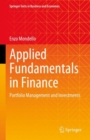 Applied Fundamentals in Finance : Portfolio Management and Investments - Book
