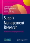 Supply Management Research : Aktuelle Forschungsergebnisse 2023 - Book