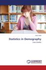 Statistics in Demography - Book