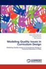 Modeling Quality Issues in Curriculum Design - Book