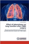 Effect of pleurotomy on lung function after CABG surgery - Book