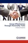 Group Effectiveness Through Personality Traits - Book