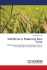 INGER Early Maturing Rice Lines - Book