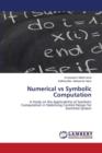 Numerical Vs Symbolic Computation - Book